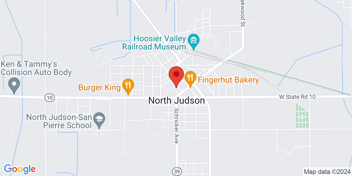 Map of North Judson-Wayne Township Public Library